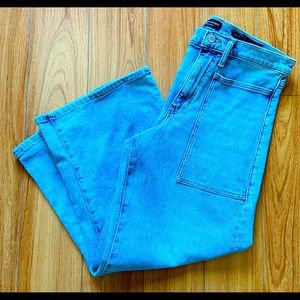 The Banana Republic Wide-Leg Crop Jean